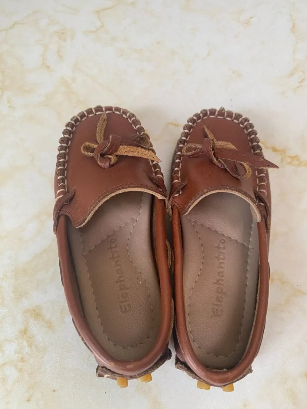 Elephantito Boy's Driver Toddler Loafers size 8